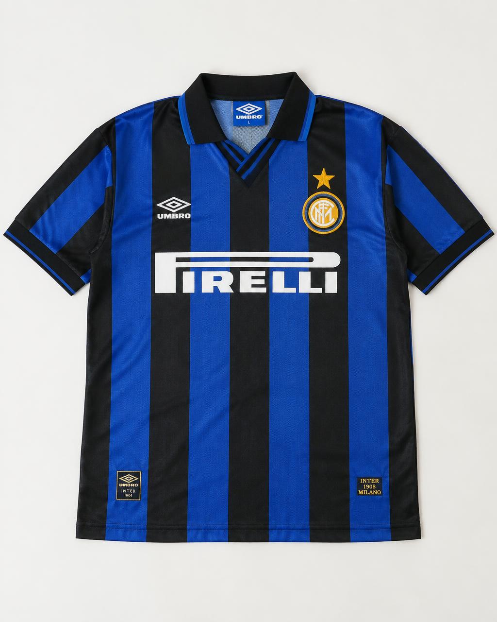 Inter 1993–94 Home shirt laid flat